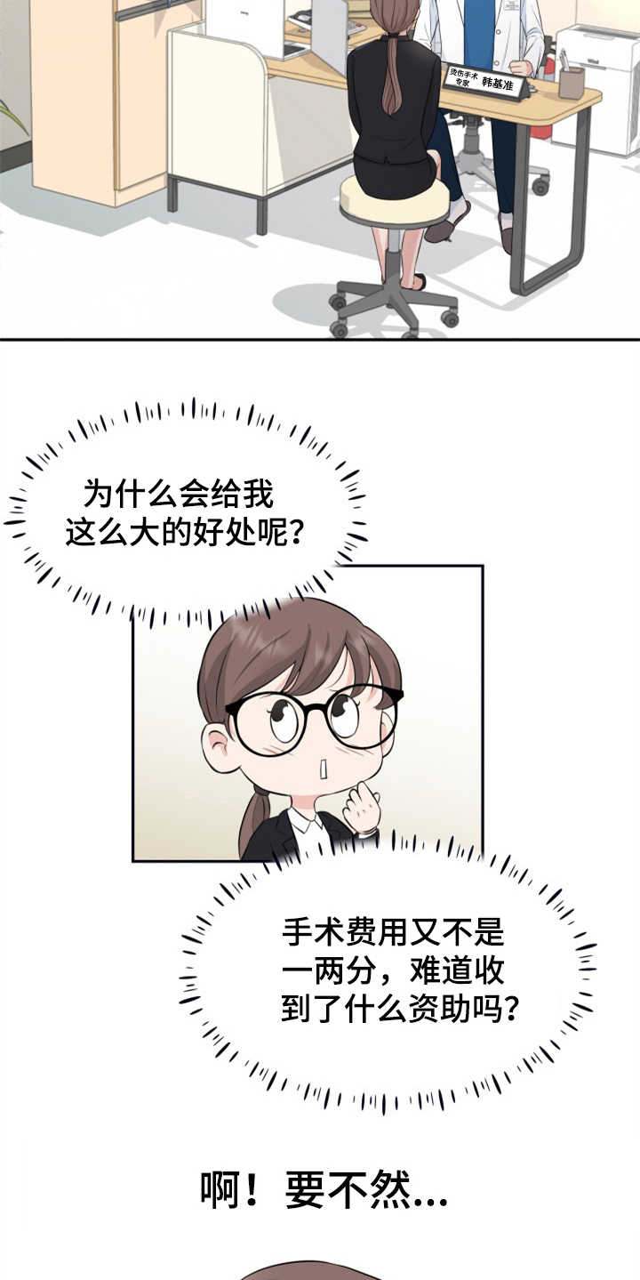 《换面替身》漫画最新章节第1章：伤疤免费下拉式在线观看章节第【5】张图片