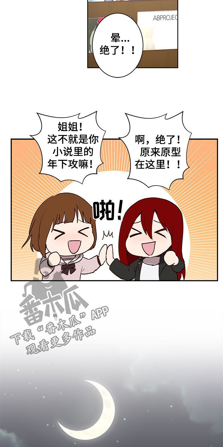 《水幕之下》漫画最新章节第30章：笔下原型免费下拉式在线观看章节第【4】张图片