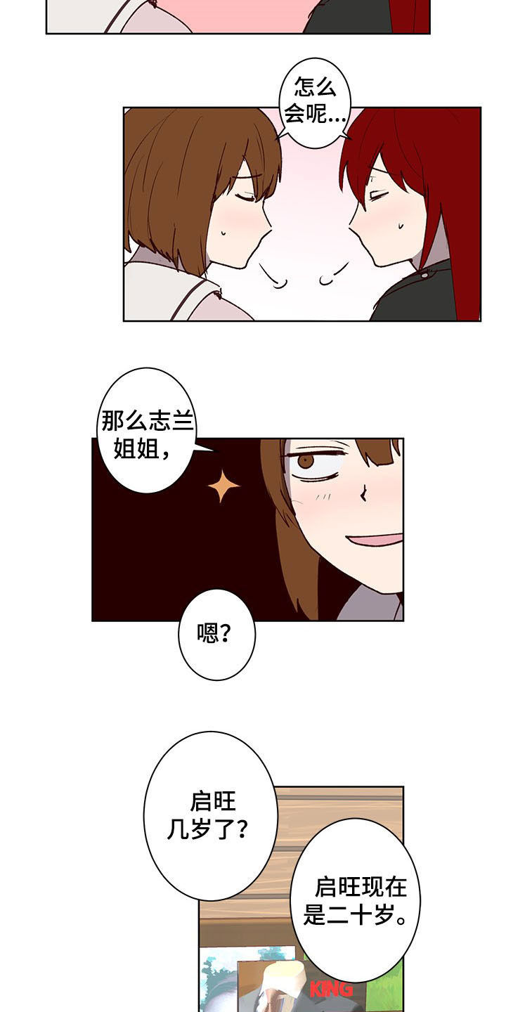 《水幕之下》漫画最新章节第30章：笔下原型免费下拉式在线观看章节第【5】张图片