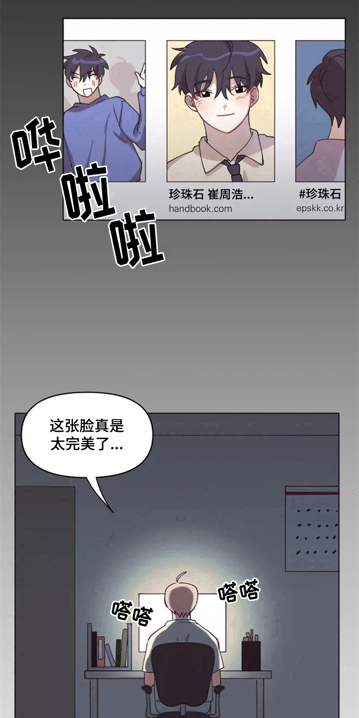 《我的理想型男友》漫画最新章节第1章：追星免费下拉式在线观看章节第【2】张图片