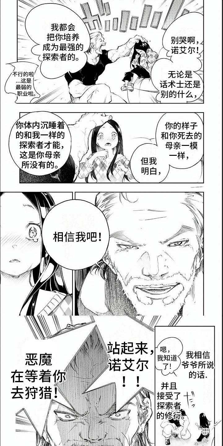 《话术战斗》漫画最新章节第2章：转变免费下拉式在线观看章节第【8】张图片