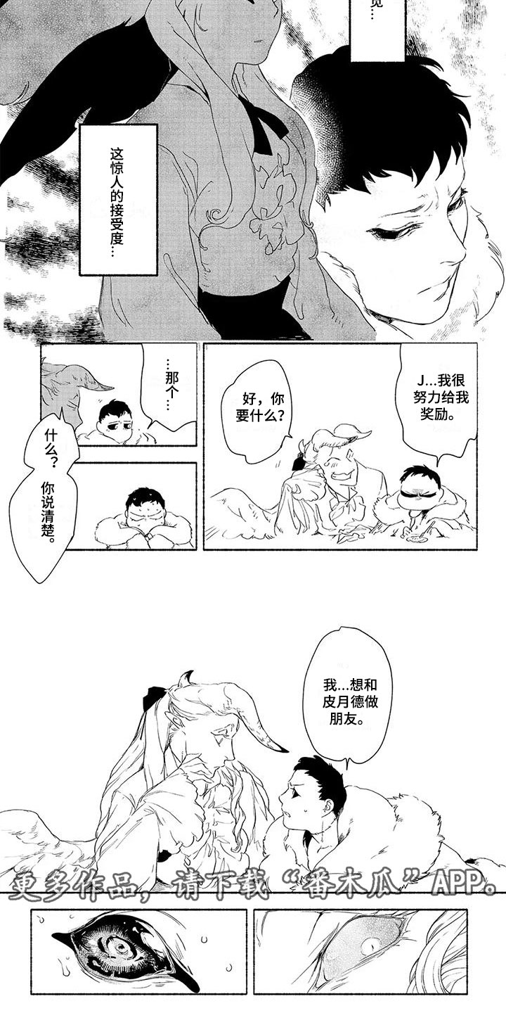 《魔族大公爵》漫画最新章节第17章：做朋友免费下拉式在线观看章节第【2】张图片