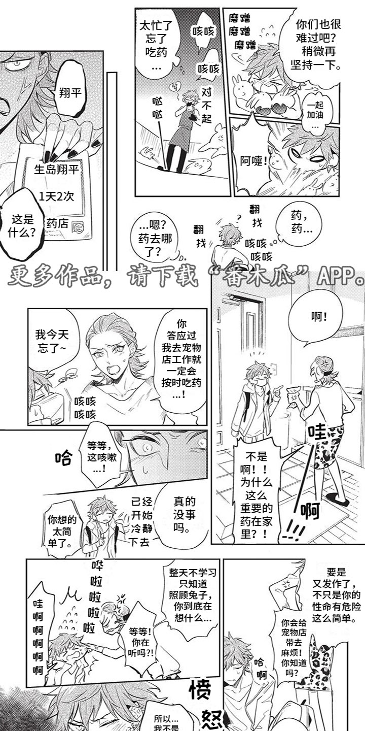 《宠物敏感期》漫画最新章节第20章：争吵免费下拉式在线观看章节第【4】张图片