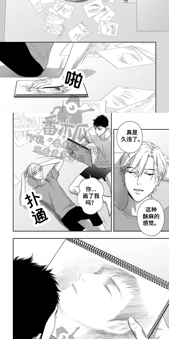 《陌生的手》漫画最新章节第23章：画像免费下拉式在线观看章节第【2】张图片