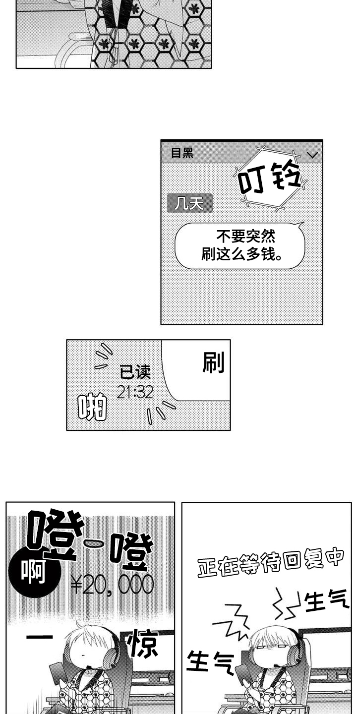 《金主是我的帅气同事》漫画最新章节第3章：有趣免费下拉式在线观看章节第【2】张图片