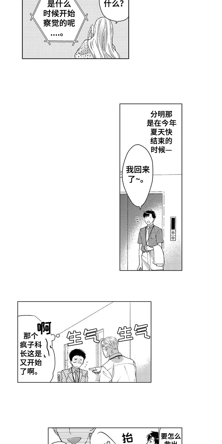 《金主是我的帅气同事》漫画最新章节第8章：喜欢免费下拉式在线观看章节第【6】张图片