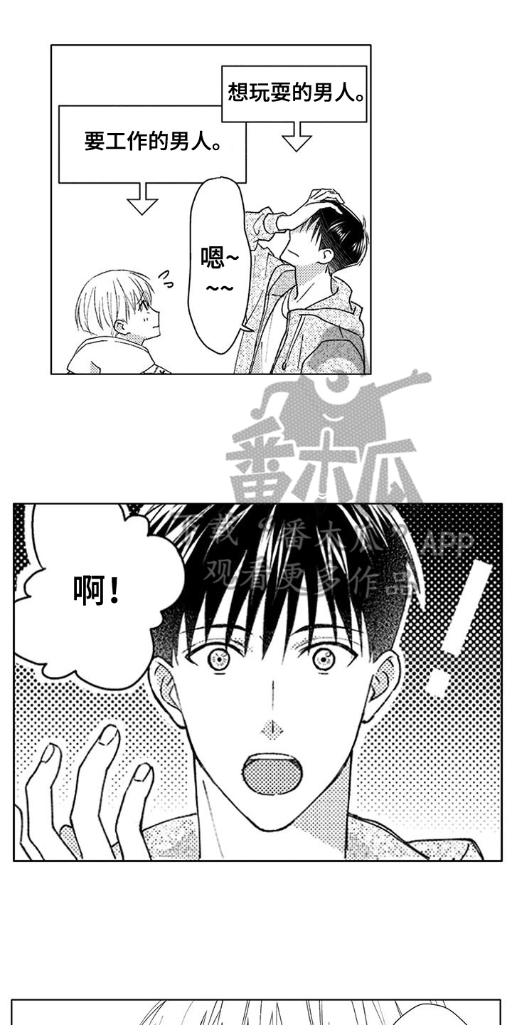 《金主是我的帅气同事》漫画最新章节第13章：约会【完结】免费下拉式在线观看章节第【8】张图片