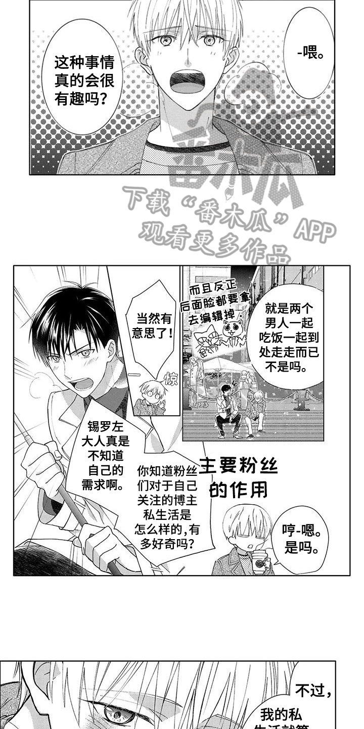 《金主是我的帅气同事》漫画最新章节第13章：约会【完结】免费下拉式在线观看章节第【6】张图片