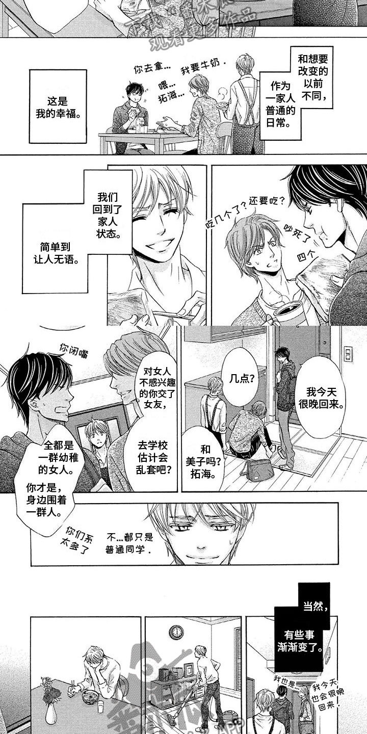 《两个儿子盯上我》漫画最新章节第11章：嫉妒免费下拉式在线观看章节第【7】张图片