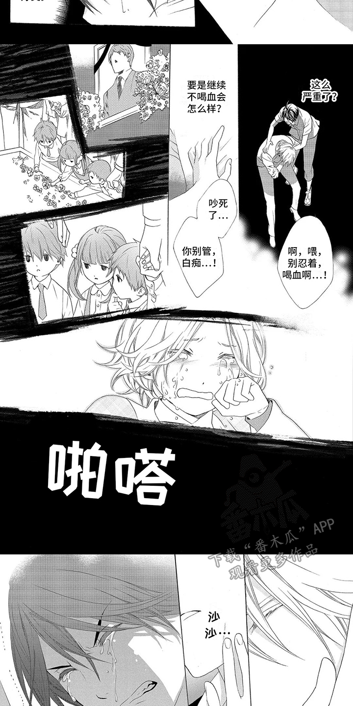 《挑食的吸血鬼》漫画最新章节第10章：忍耐免费下拉式在线观看章节第【3】张图片