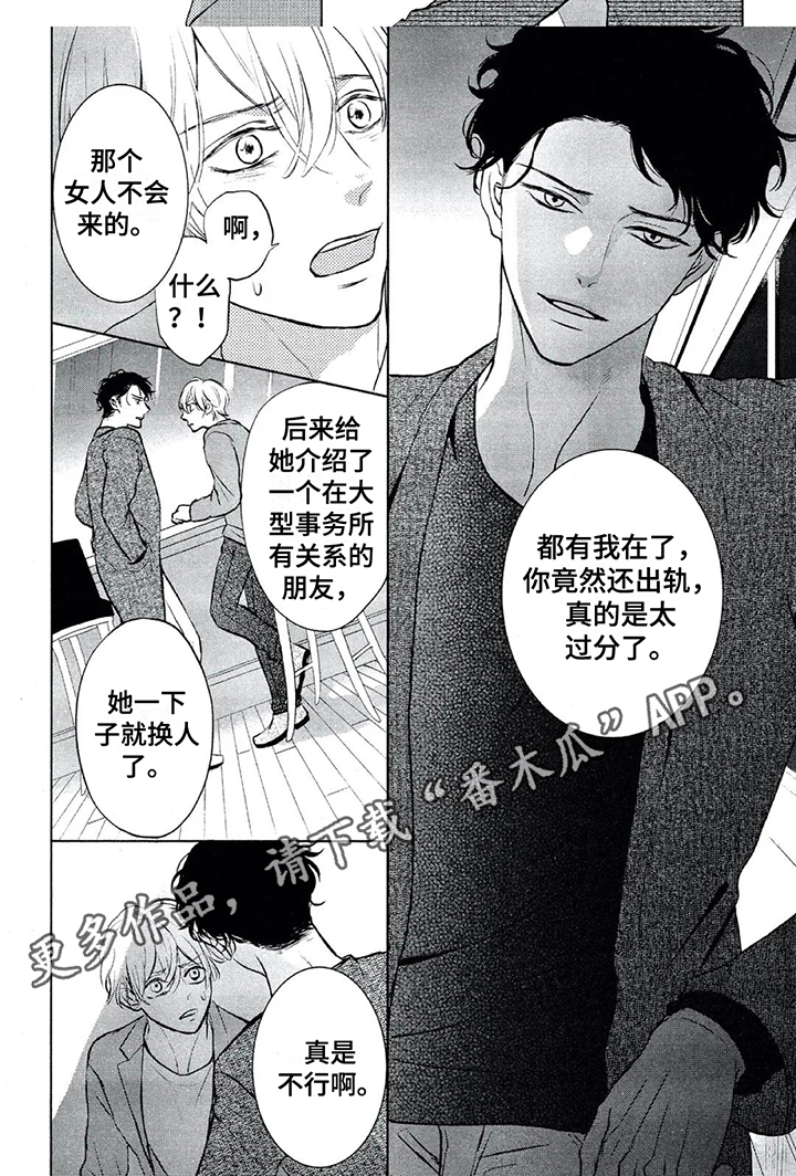 《呵护爱情》漫画最新章节第8章：一起看风景免费下拉式在线观看章节第【1】张图片