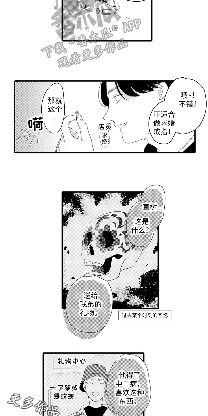 《绝不认输》漫画最新章节第20章：买戒指免费下拉式在线观看章节第【2】张图片