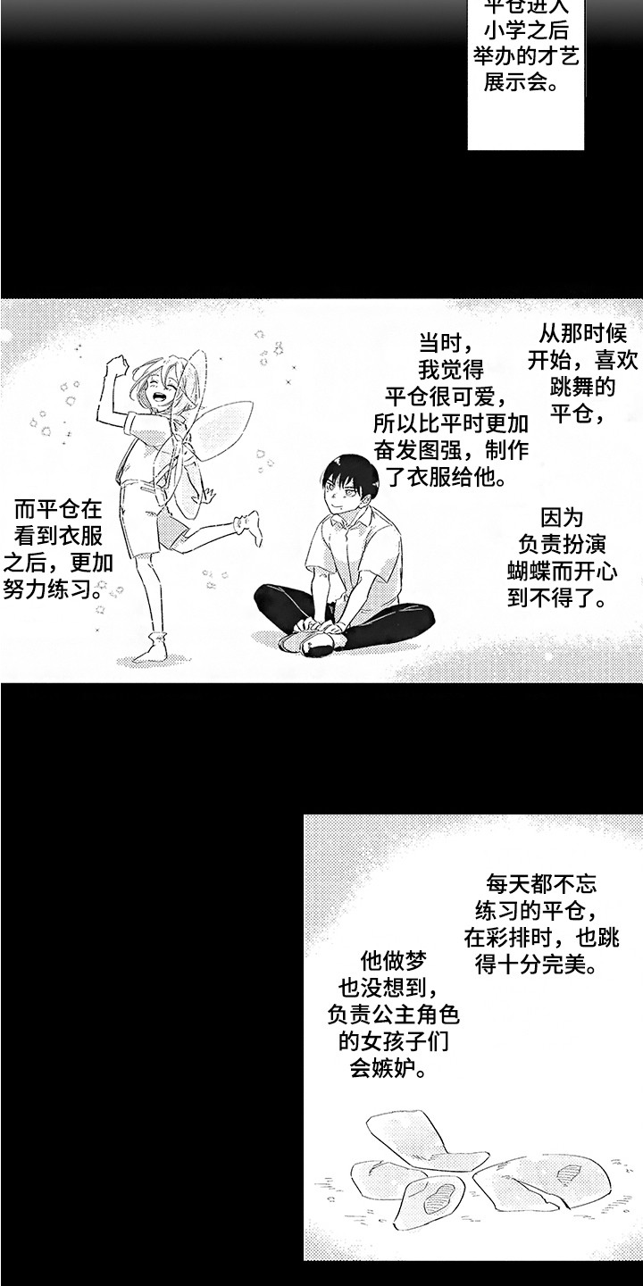 《舞之梦》漫画最新章节第5章：翅膀免费下拉式在线观看章节第【12】张图片