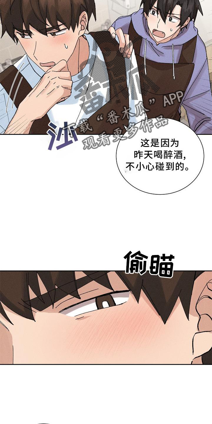 《别样的安慰》漫画最新章节第18章：暗恋免费下拉式在线观看章节第【12】张图片