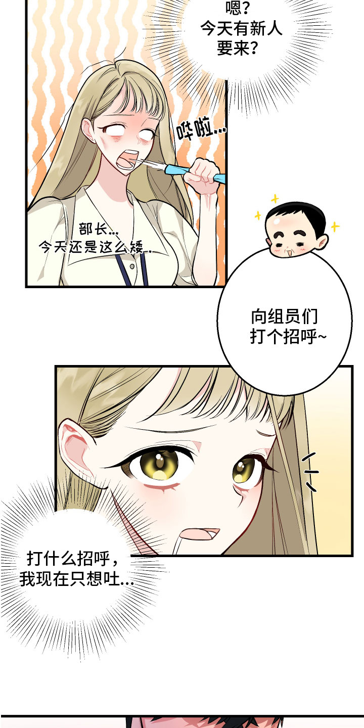 《只想珍惜你》漫画最新章节第2章：新同事免费下拉式在线观看章节第【5】张图片