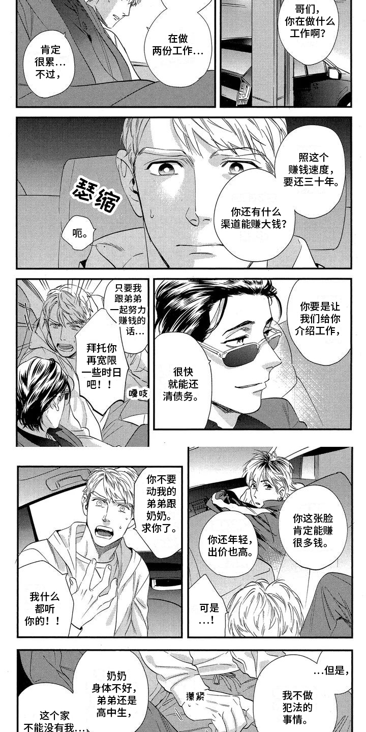 《情债难偿》漫画最新章节第2章：要债免费下拉式在线观看章节第【4】张图片