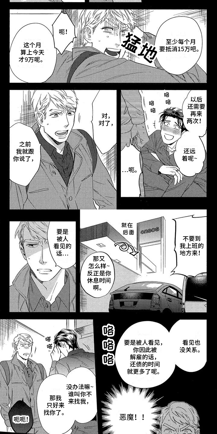 《情债难偿》漫画最新章节第3章：偿还方式免费下拉式在线观看章节第【3】张图片