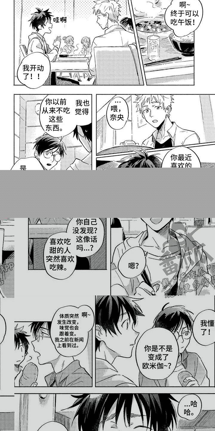 《暴躁的男人》漫画最新章节第8章：变化免费下拉式在线观看章节第【2】张图片