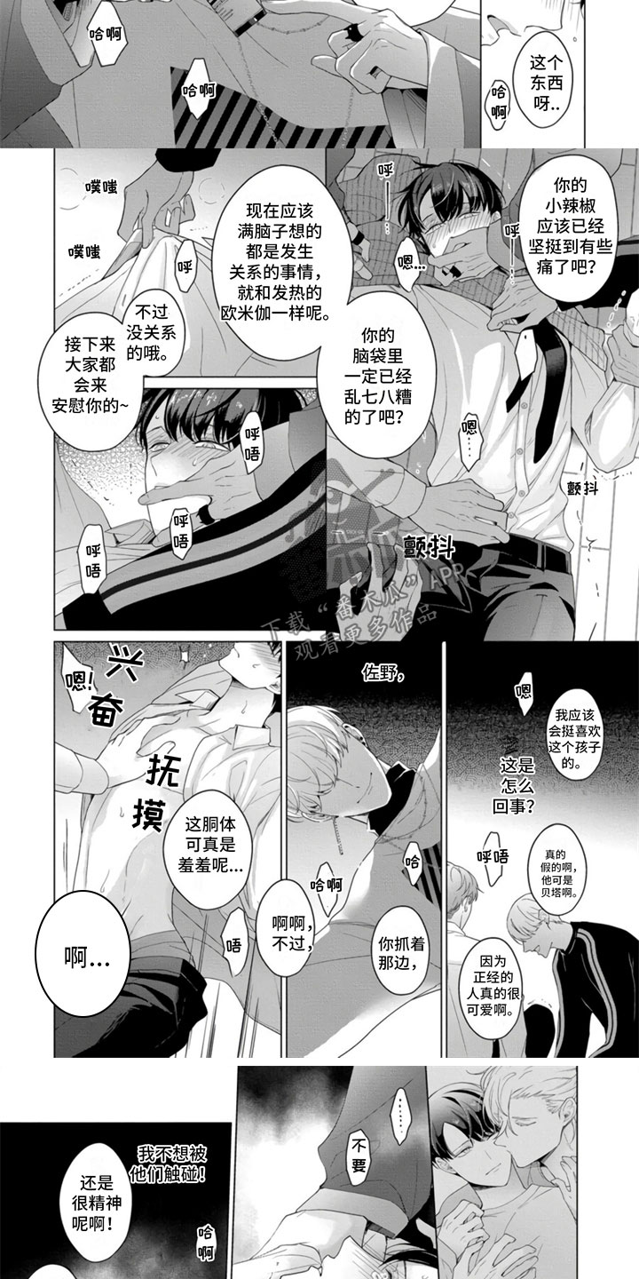 《公子的专属贝塔》漫画最新章节第25章：危险聚会免费下拉式在线观看章节第【2】张图片