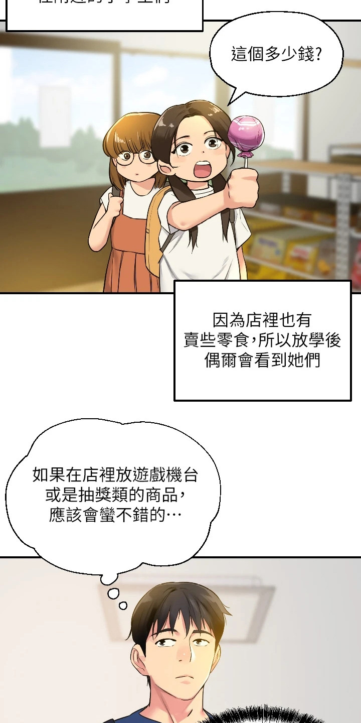 《继承杂货店》漫画最新章节第11章：偷偷打量免费下拉式在线观看章节第【18】张图片