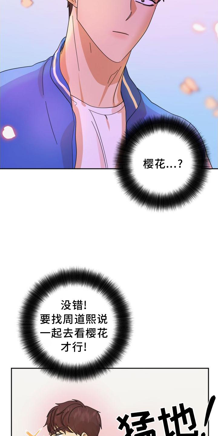 《亲亲男闺蜜》漫画最新章节第38章：樱花免费下拉式在线观看章节第【24】张图片