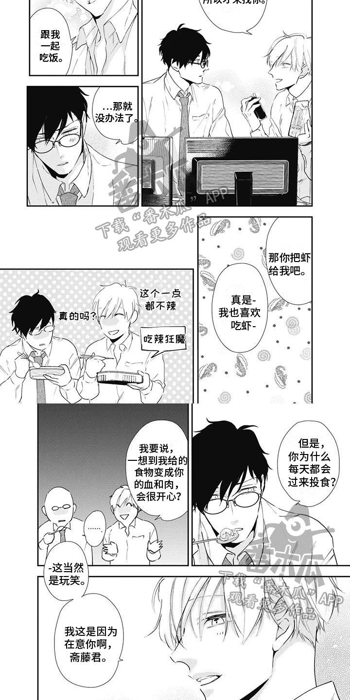 《斋藤与水野》漫画最新章节第6章：动摇免费下拉式在线观看章节第【2】张图片