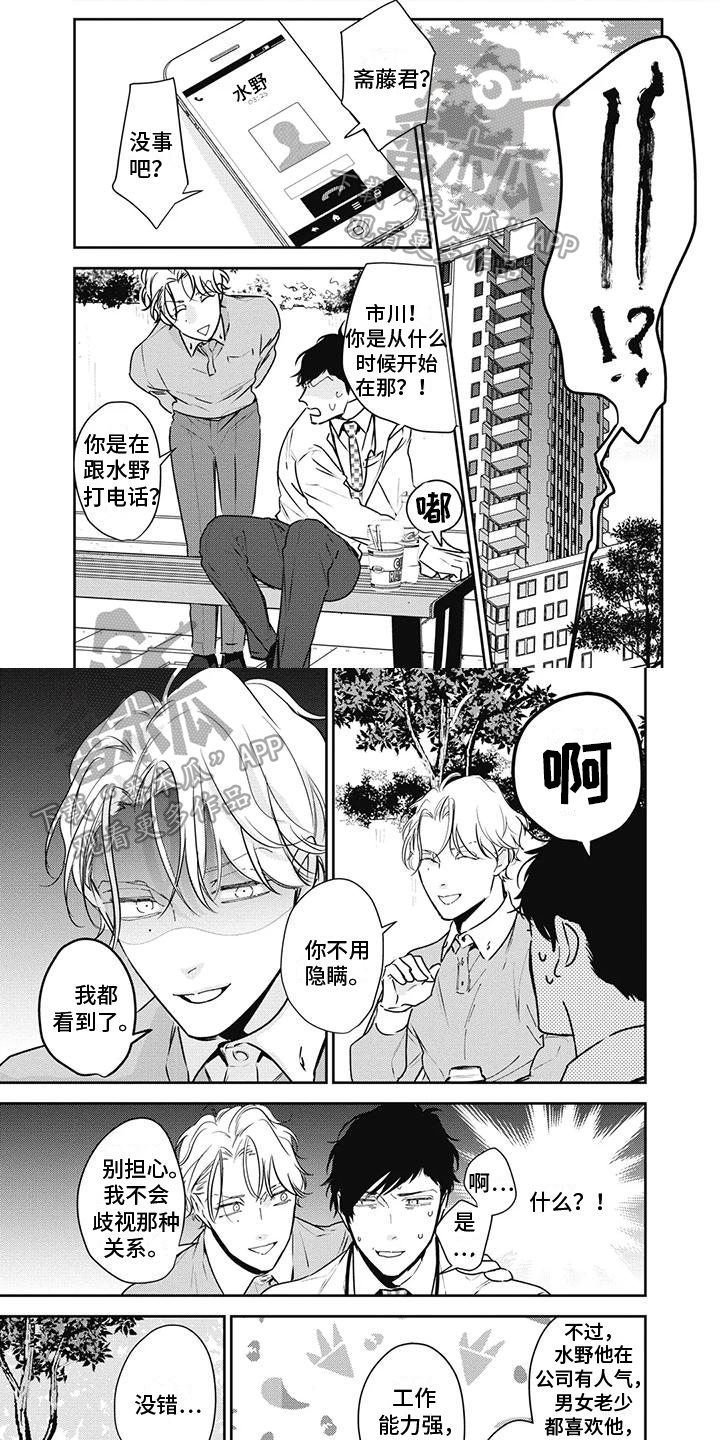 《斋藤与水野》漫画最新章节第23章：嫉妒免费下拉式在线观看章节第【7】张图片