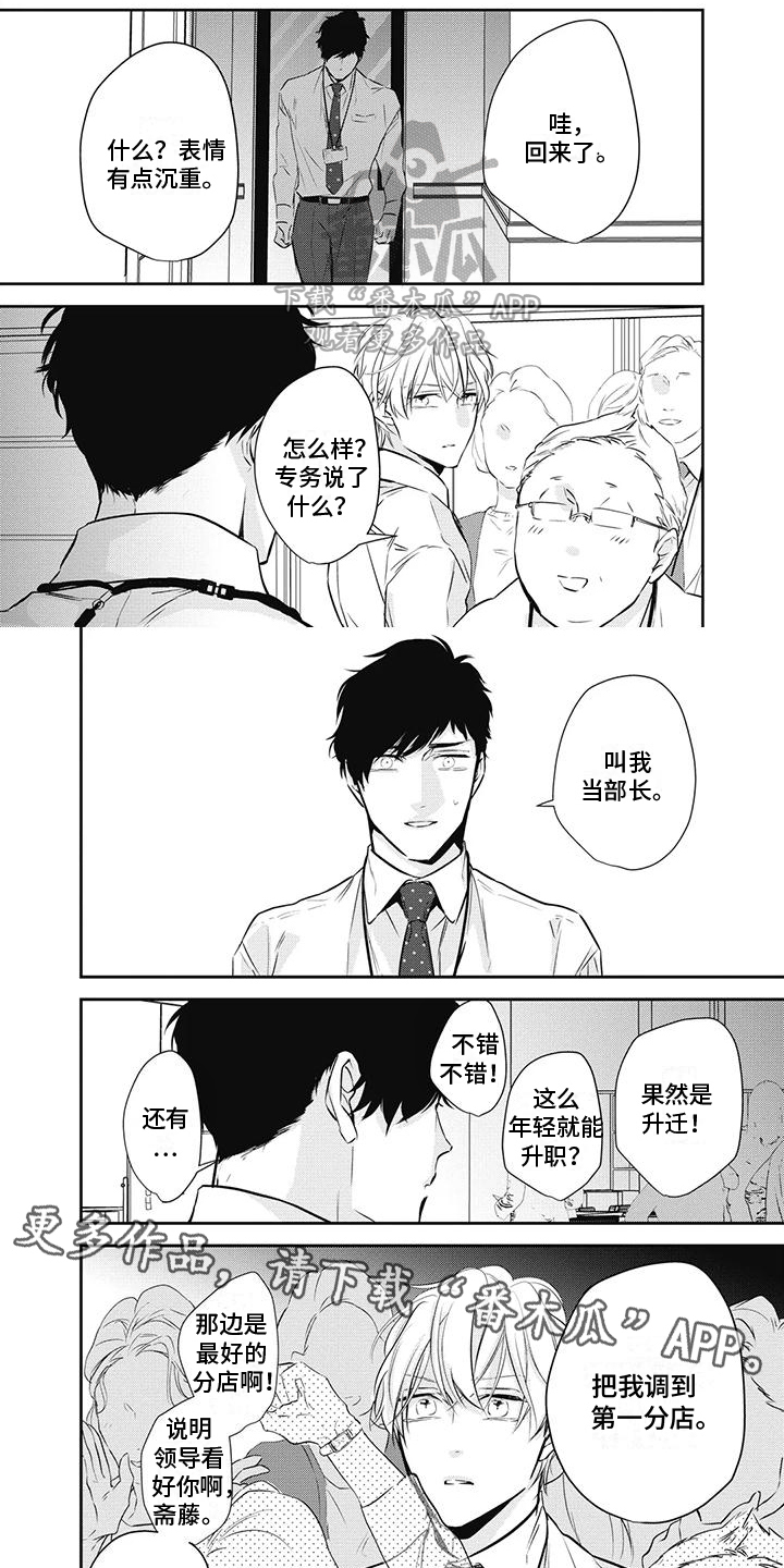 《斋藤与水野》漫画最新章节第30章：升职免费下拉式在线观看章节第【2】张图片