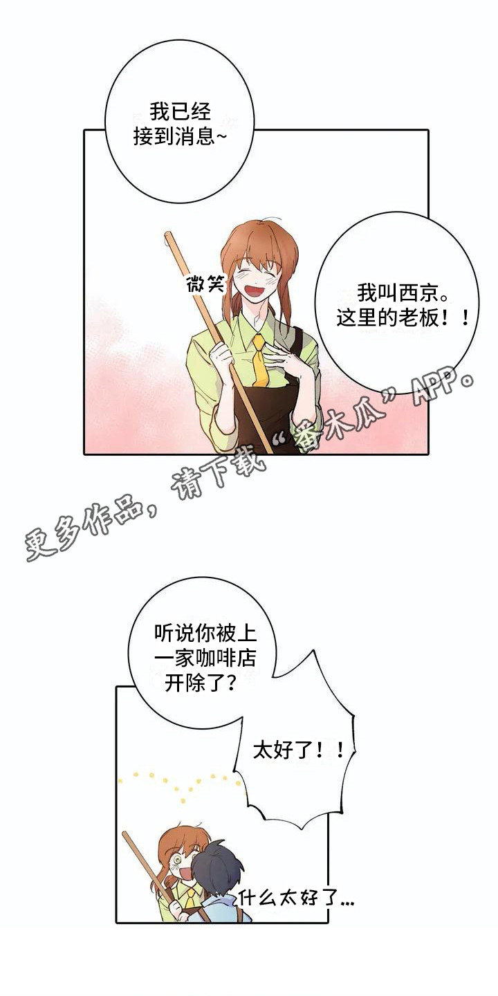 《狐狸咖啡店》漫画最新章节第4章：咖啡店免费下拉式在线观看章节第【14】张图片