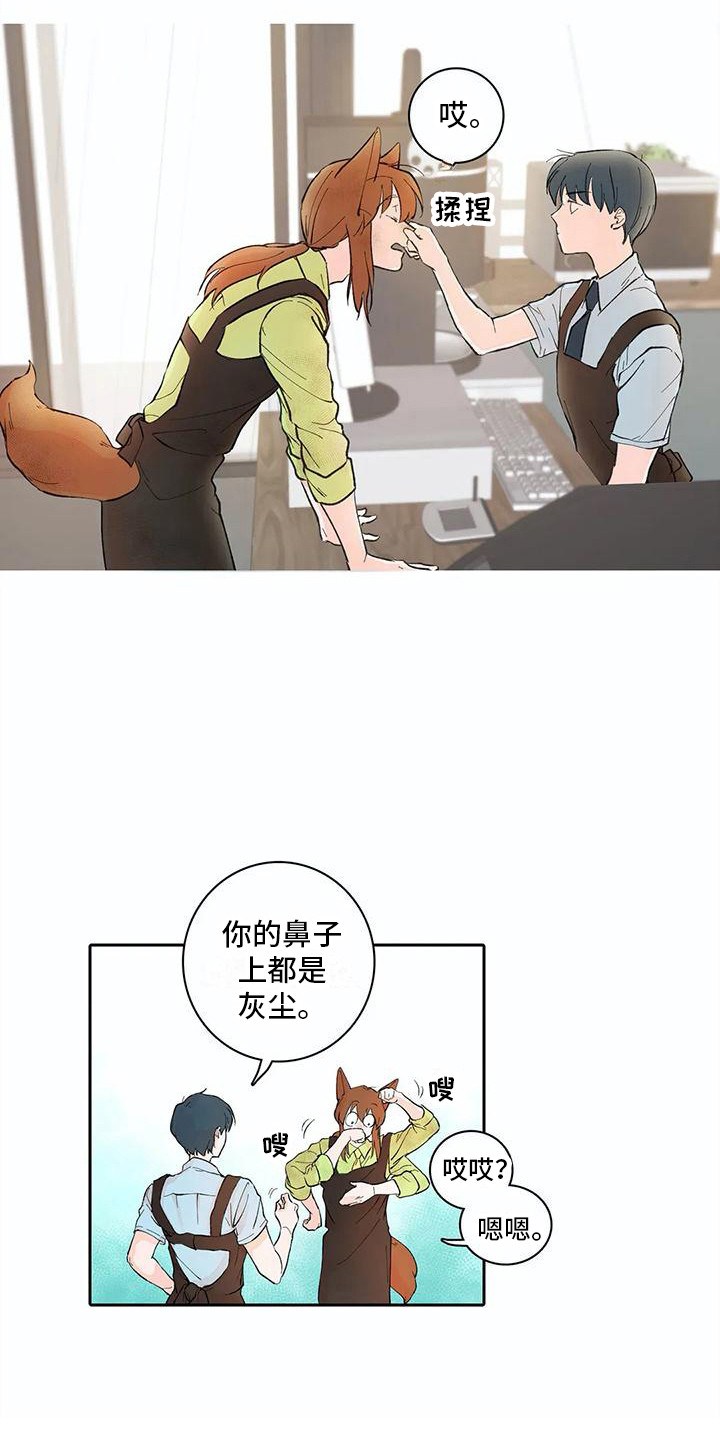 《狐狸咖啡店》漫画最新章节第11章：步骤免费下拉式在线观看章节第【13】张图片