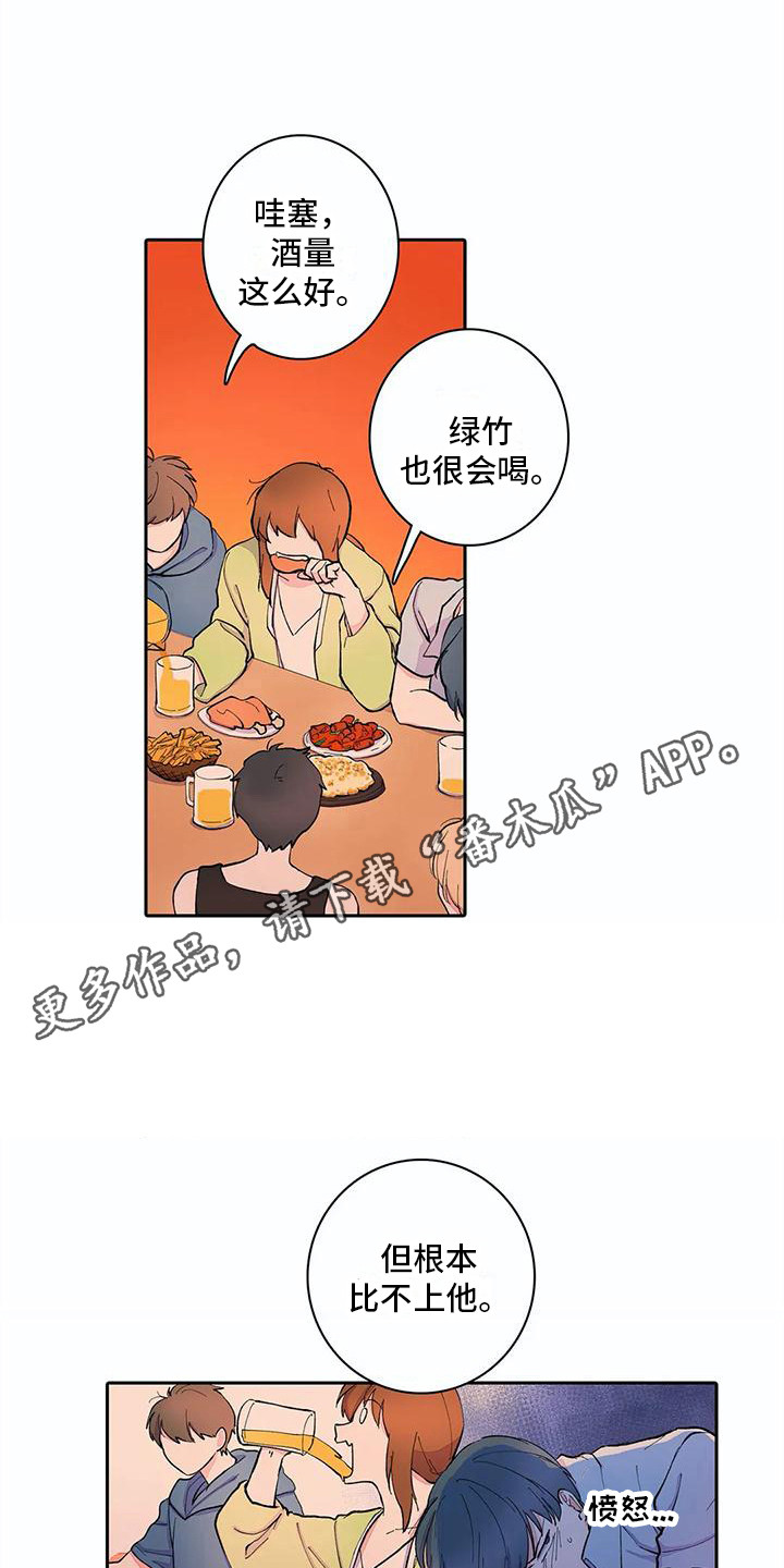 《狐狸咖啡店》漫画最新章节第14章：喝醉了免费下拉式在线观看章节第【8】张图片