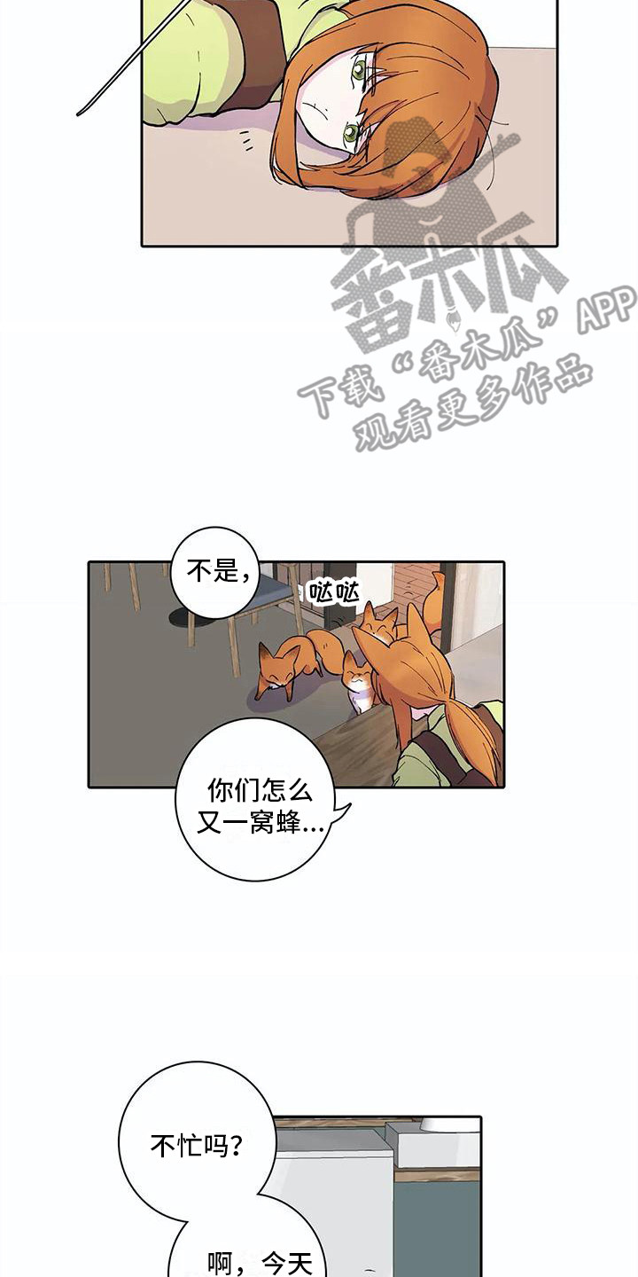 《狐狸咖啡店》漫画最新章节第28章：失魂落魄免费下拉式在线观看章节第【12】张图片