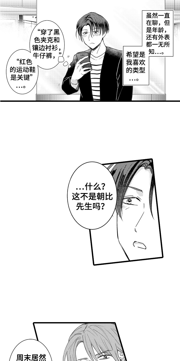 《阿宅恋爱中》漫画最新章节第21章：网友见面免费下拉式在线观看章节第【7】张图片