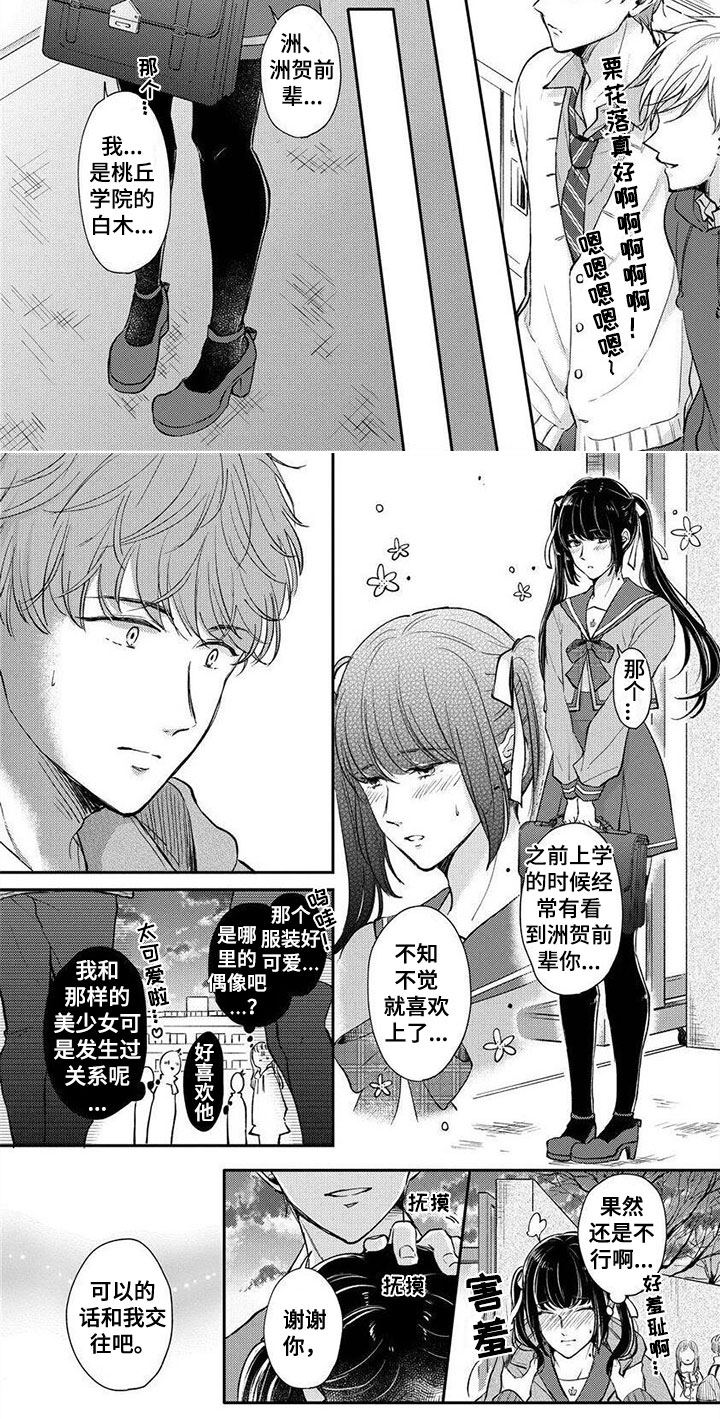 《我的女装男友》漫画最新章节第1章：出乎意料的免费下拉式在线观看章节第【1】张图片