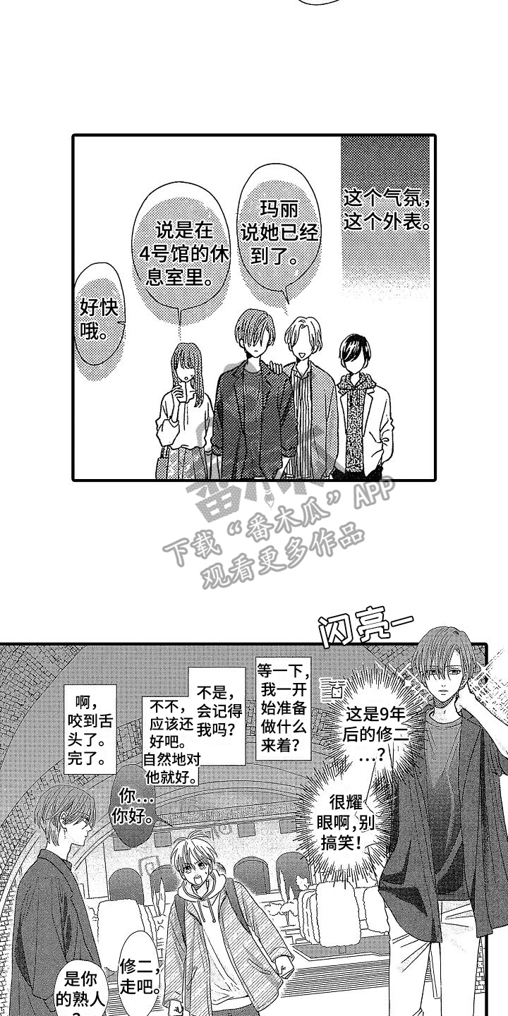 《讨厌的初恋》漫画最新章节第4章：重逢免费下拉式在线观看章节第【13】张图片