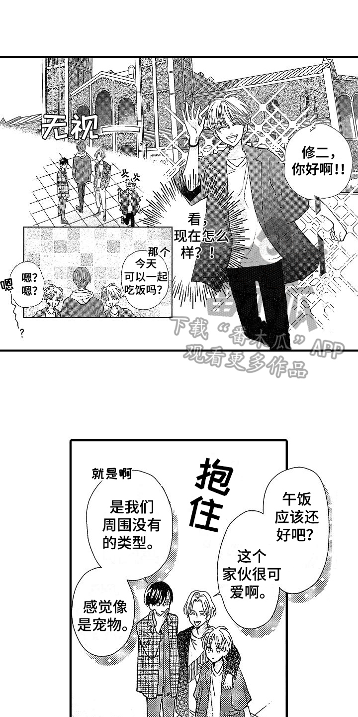 《讨厌的初恋》漫画最新章节第6章：不适合免费下拉式在线观看章节第【16】张图片