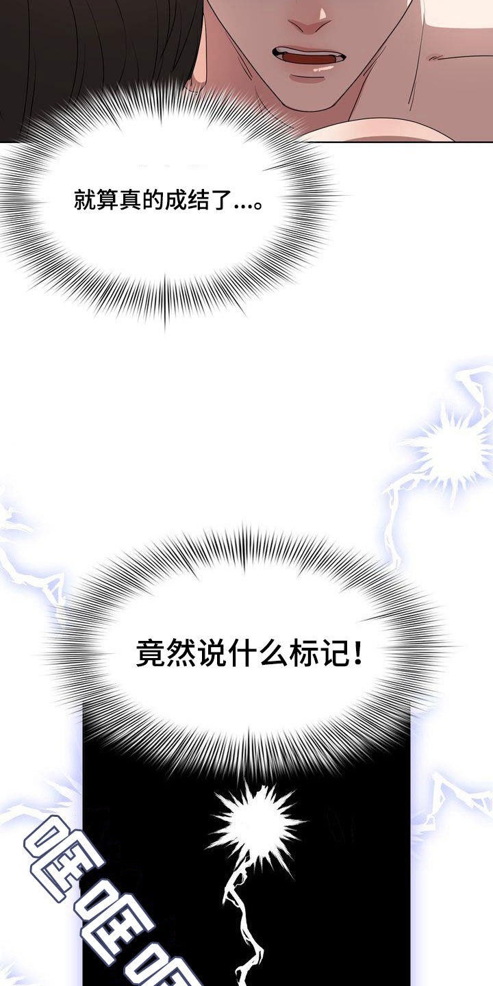 《是贝塔又怎样》漫画最新章节第35章：真的疯了免费下拉式在线观看章节第【17】张图片