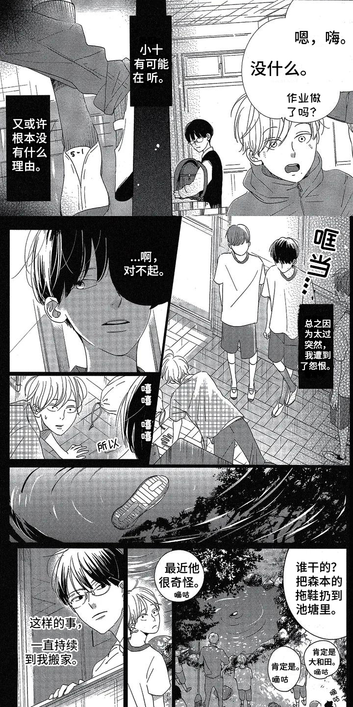 《双人笔记》漫画最新章节第2章：渐行渐远免费下拉式在线观看章节第【7】张图片