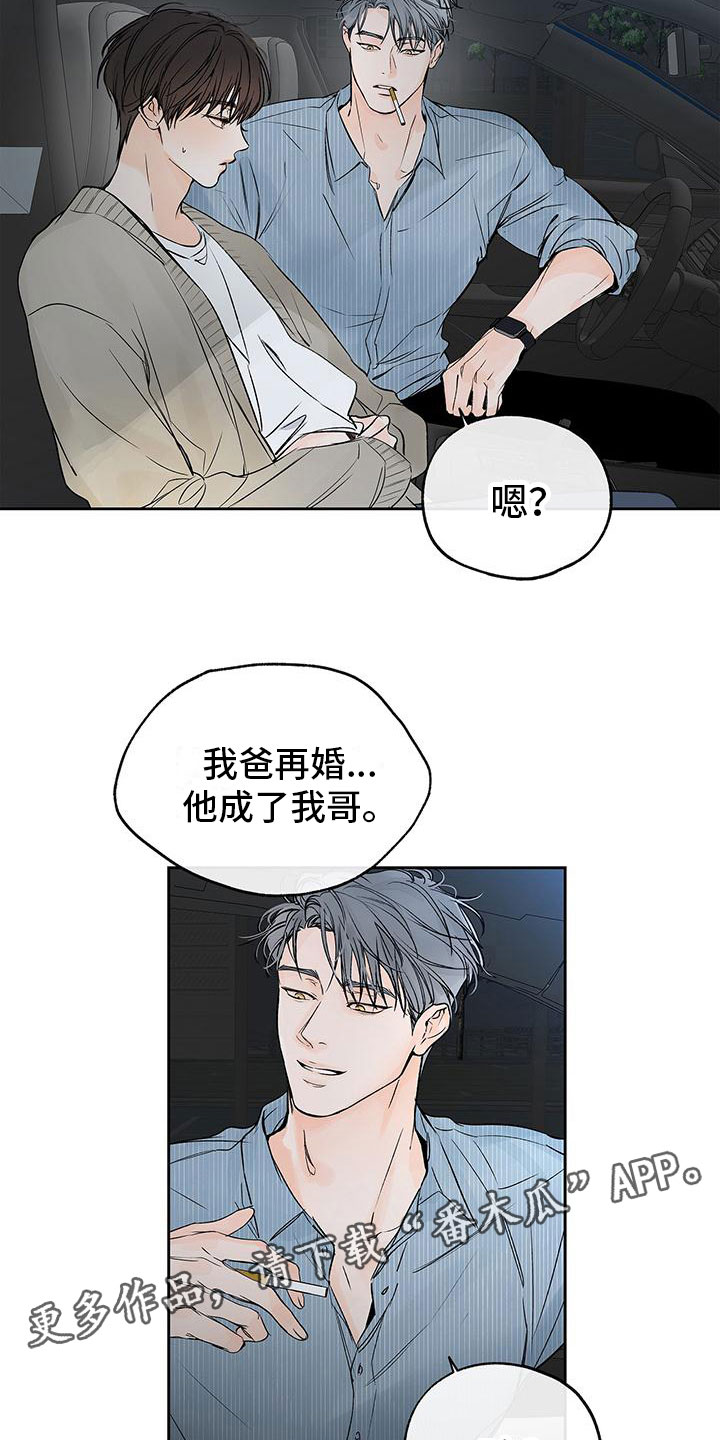 《平行坠落》漫画最新章节第6章：不是亲哥免费下拉式在线观看章节第【2】张图片