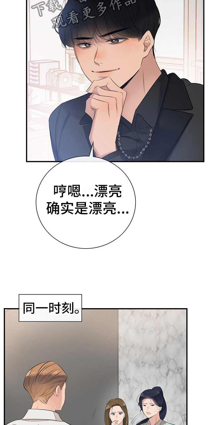 《老板的困境》漫画最新章节第11章：挺漂亮免费下拉式在线观看章节第【18】张图片