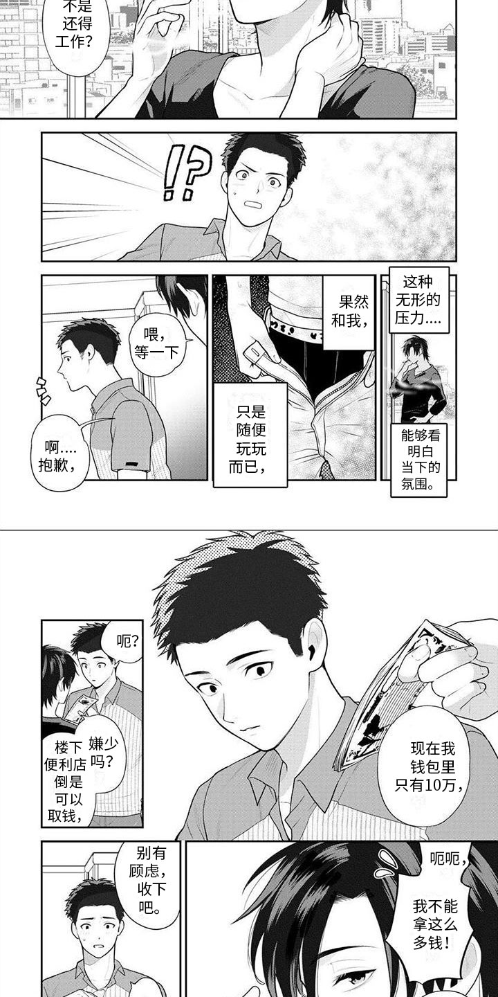 《看见你的另一面》漫画最新章节第3章：意外免费下拉式在线观看章节第【2】张图片