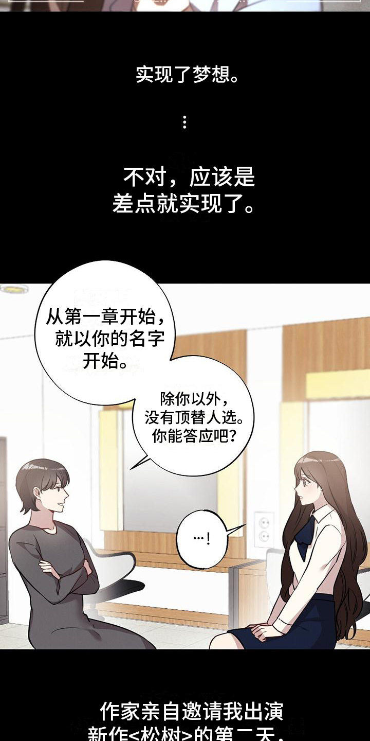 《冬日的纯真》漫画最新章节第1章：演员免费下拉式在线观看章节第【4】张图片