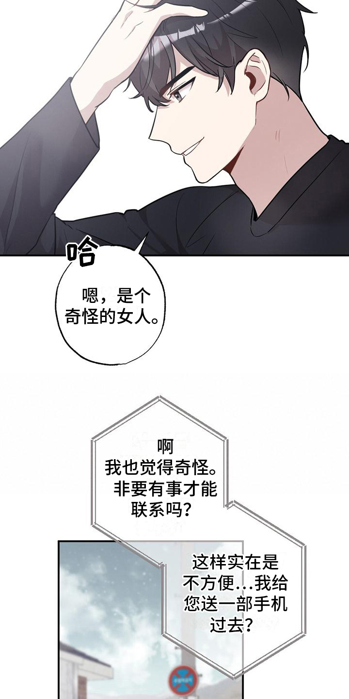 《冬日的纯真》漫画最新章节第19章：短信免费下拉式在线观看章节第【11】张图片