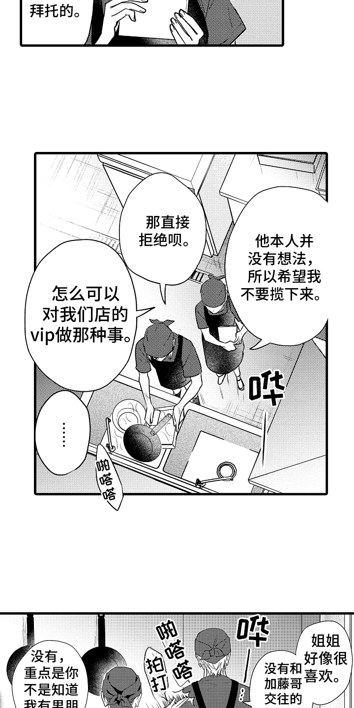 《予你爱情》漫画最新章节第1章：暗恋免费下拉式在线观看章节第【8】张图片