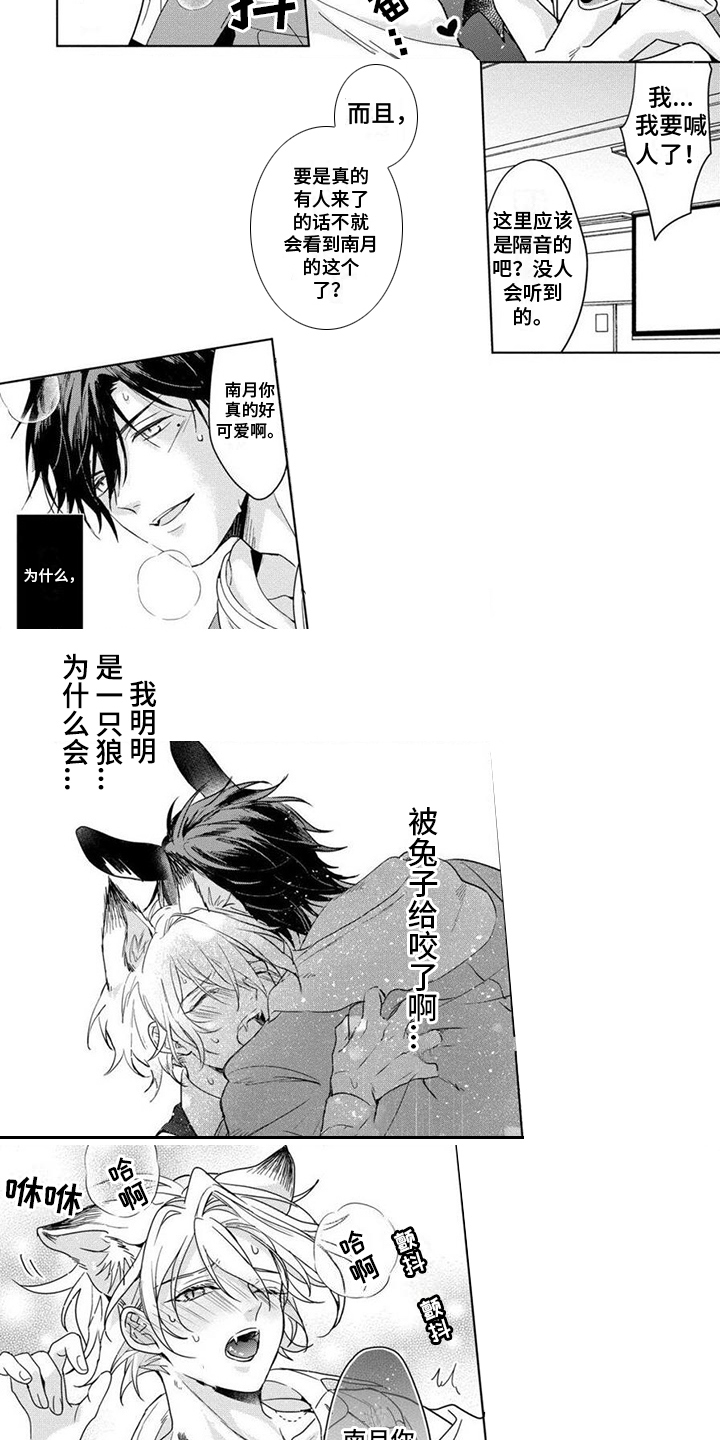 《美味的狼先生》漫画最新章节第3章：被咬了免费下拉式在线观看章节第【6】张图片