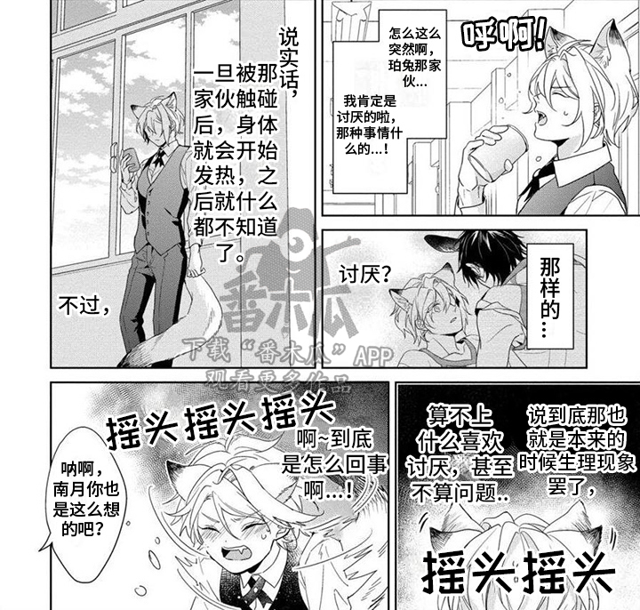 《美味的狼先生》漫画最新章节第6章：别乱动免费下拉式在线观看章节第【1】张图片