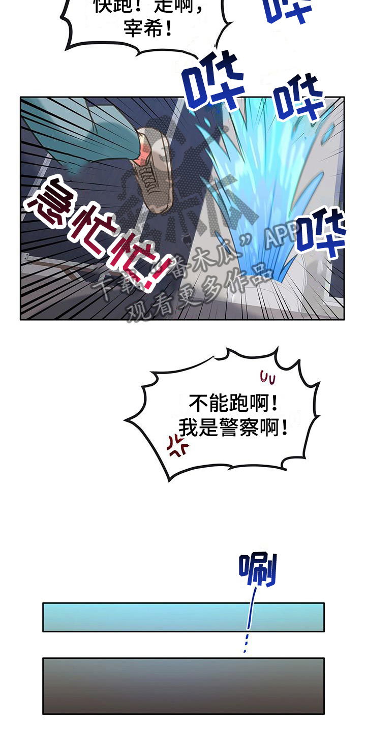 《警官别跑》漫画最新章节第10章：开始了免费下拉式在线观看章节第【8】张图片