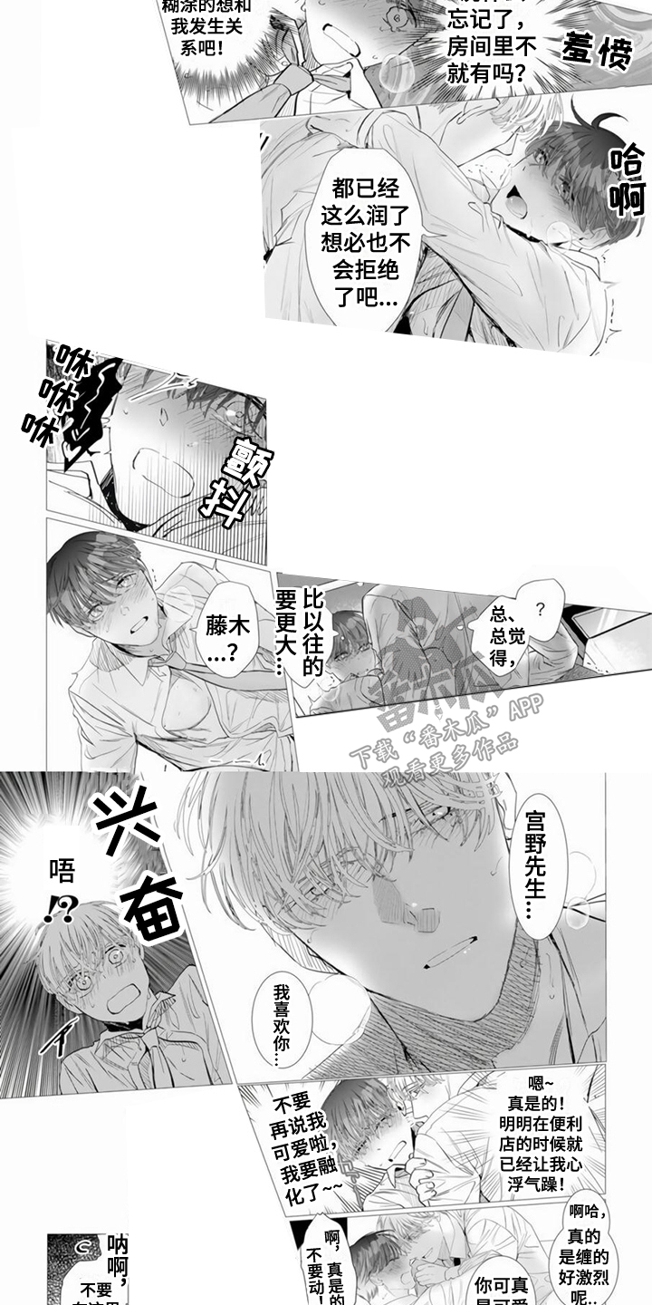 《过分的需求》漫画最新章节第6章：像个笨蛋免费下拉式在线观看章节第【3】张图片