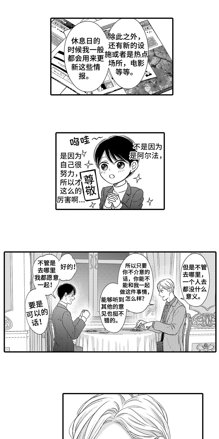 《深受感动》漫画最新章节第9章：情报收集免费下拉式在线观看章节第【4】张图片