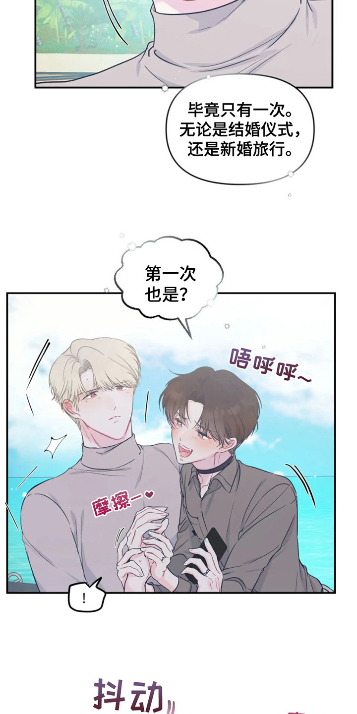 《爱意反转》漫画最新章节第14章：新婚旅行免费下拉式在线观看章节第【3】张图片